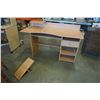 Image 1 : WORK DESK WITH SLIDE OUT KEYBOARD TRAY
