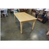 Image 3 : SOLID PINE DINING TABLE