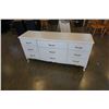 Image 2 : WHITE 9 DRAWER FRENCH PROVINCIAL DRESSER