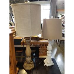 2 TABLE LAMPS