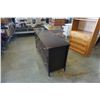 Image 3 : MODERN 6 DRAWER DRESSER W/ MIRROR