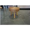 Image 2 : SMALL WICKER STOOL