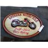Image 1 : AMERICAN MOTORCYCLE SIGN