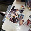 Image 2 : BOX OF SPORTS COLLECTIBLES - PHOTOS, CARDS, ETC