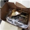 Image 2 : BAG OF JEWELLERY, GOLD SCALE, AND JEWELLERY BOX W/ CONTENTS
