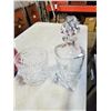 Image 2 : CRYSTAL DECANTER, ICE BUCKET, MARTINI SET, AND SELTZER BOTTLE