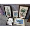 Image 1 : ROBERT BATEMAN PRINT AND 4 OTHER PRINTS