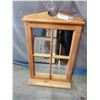 Image 1 : WOOD MIRROR WINDOW STYLE