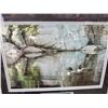 Image 2 : ROBERT BATEMAN PRINT "NORTHERN REFLECTIONS LOON FAMILY"