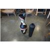 Image 1 : 2 LARGE VASES - 1 WOOD