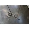 Image 2 : PAIR OF 5FT INDUSTRIAL STYLE FLOOR LAMPS - WORKING