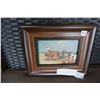 Image 1 : ORIGINAL OIL PAINTING WORKING THE BEACH