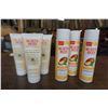 Image 1 : 3 BRAND NEW BURTS BEES SUPER SHINEY CONDITIONER AND 3 BRAND NEW BURTS BEES DEEP CLEANSING CREAM - RE