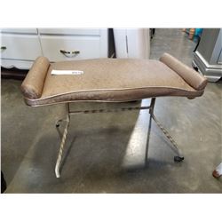 SMALL MCM METAL BENCH