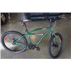 Image 1 : AS NEW COLUMBIA RAMBLER 26 INCH GREEN CRUISER BIKE W/ DISC BRAKES