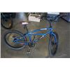 Image 1 : AS NEW COLUMBIA RAMBLER 24 INCH BLUE CRUISER BIKE W/ DISC BRAKES