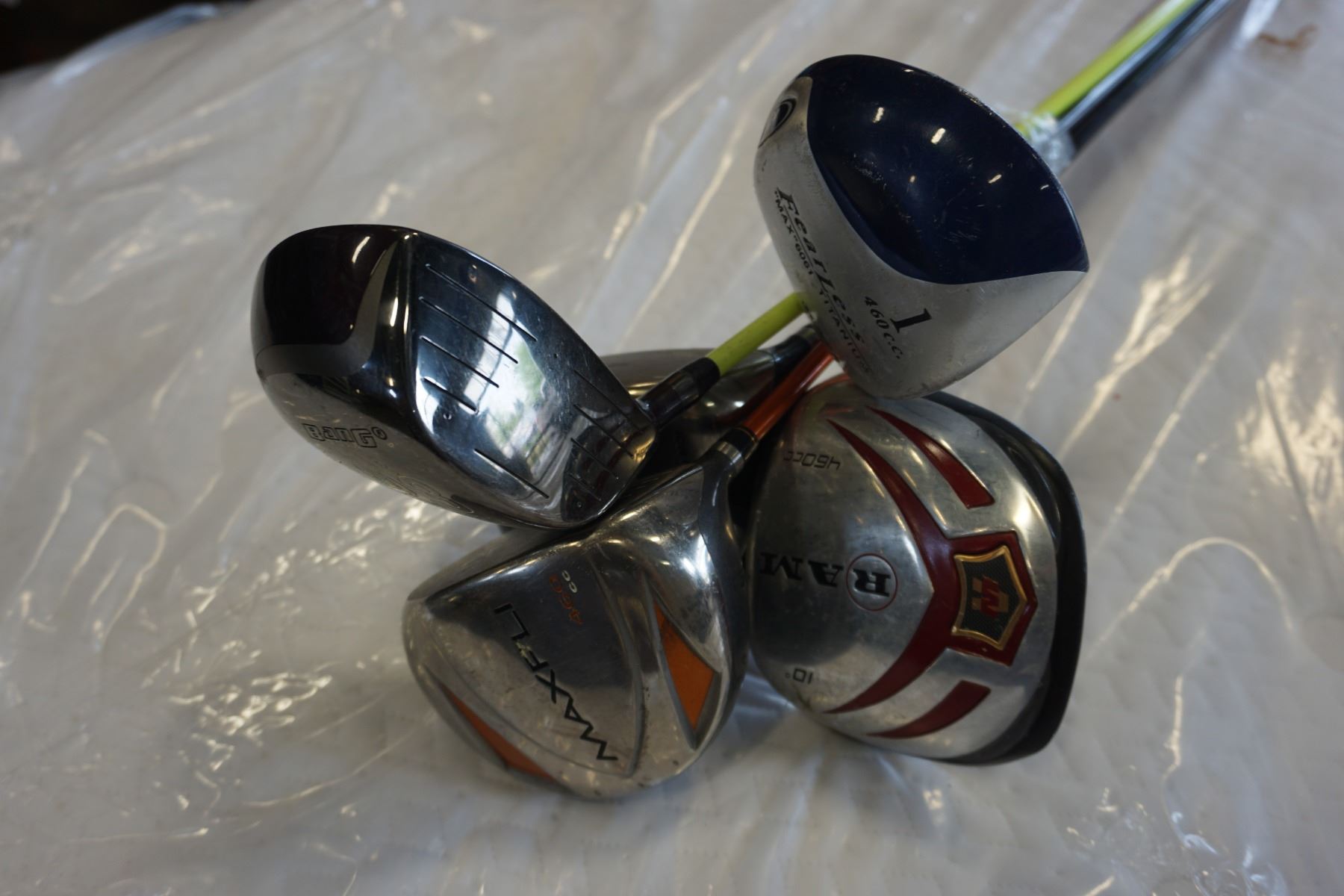 Maxfli Driver LOT OF GOLF DRIVERS - MAXFLI, RAM, GRAMAN - Big Valley Auction