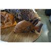 Image 2 : WOOD FISH AND LARGE WOOD FISH AND WOOD ELEPHANTS