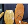Image 2 : 4 BURL CLOCKS