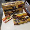 Image 1 : CAT CONSTRUCTION TRAIN SET AND BATMAN BOARD GAME AND VINTAGE BOARD GAME