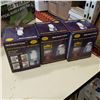 Image 2 : 2 NEW WIND UP CAMPING AM/FM RADIO LANTERNS AND TELESCOPE AND NEW WIND UP AM/FM RADIO LANTERN AND TEL