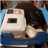 Image 3 : WOOD CANON WINE DECANTER BREAD MAKER AND ESTATE GOODS