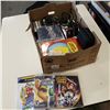 Image 1 : BOX OF VIDEO GAMES, CDS, AND ACCESSORIES