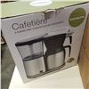 Image 2 : 8 CUP STAINLESS COFFEE BREWER PAPPER CUTTER, METAL BOX