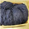 Image 2 : BOX OF BLUE WOOL YARN