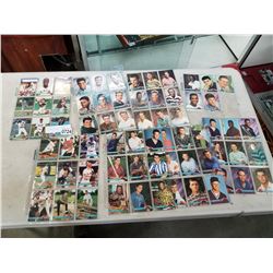 8 PAGES 1991 TOPPS STADIUM CLUB ROOKIE CARDS