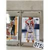 Image 3 : REGGIE MILLER LIMITED EDITON NBA CARD 418/500 TONY PARKER CARD AND TIM DUNCAN CARD