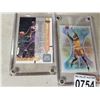 Image 1 : 2 KOBE BRYANT CARDS SPECIAL FORCES AND 2001-2 CHECKLIST CARDS