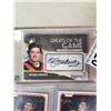 Image 2 : 3 RICHARD BRODEUR NHL CARDS GREATS OF THE GAME AUTHENTIC GOALIE SIGNATURE AND 2 1981 CARDS