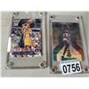 Image 1 : 2 KOBE BRYANT NBA CARDS SUPERSTAR SUMMIT AND DRAFT PICK CARDS