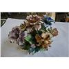 Image 2 : CAPIDE MONTE FLORAL - AS IS, CHIPPED/LOOSE FLOWERS