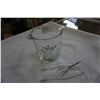 Image 2 : CRYSTAL FOOTED DISH, VASE, AND ICE BUCKET