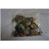 Image 2 : BAG OF NATIVE JEWELLERY AND BAG OF ROCKS AND GEMS