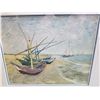 Image 2 : VANGOGH PRINT BOATS ON THE BEACH AND MR MICAUBER PRINT