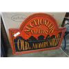 Image 1 : VINTAGE WOOD AUCTIONEERS AND VALUERS SIGN