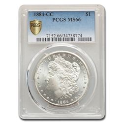 1884-CC Morgan Dollar MS-66 PCGS