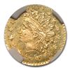 Image 2 : 1880/76 Indian Round 25¢ Gold MS-64 NGC (PL, BG-885