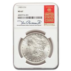1900-O Morgan Dollar MS-67 NGC