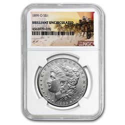 1899-O Stage Coach Morgan Dollar BU NGC