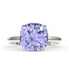 Image 1 : 6 ctw Tanzanite Designer Engagment RNG 18k White Gold