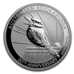 2020 Australia 1 oz Silver Kookaburra BU