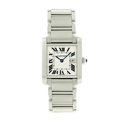 Pre-Owned Cartier Tank Francaise W51002Q3