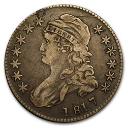 1817 Capped Bust Half Dollar VF