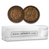 Image 2 : 1907 Indian Head Cent 50-Coin Roll Avg Circ