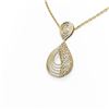 Image 2 : 4.41 ctw Diamond Necklace 18K Yellow Gold