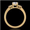Image 2 : 1 ctw VS/SI Diamond Solitaire Ring 18k Yellow Gold